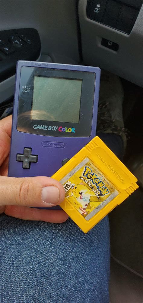 A Shed A Tear My First Ever Game Boy Color And First Ever Og Pokemon