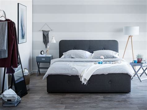 Tessuti di alta qualità in cotone, raso o percalle. Letto Tessuto Contenitore