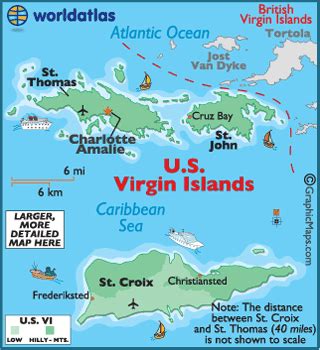 Us Virgin Islands Maps Facts St Thomas Virgin Islands Virgin