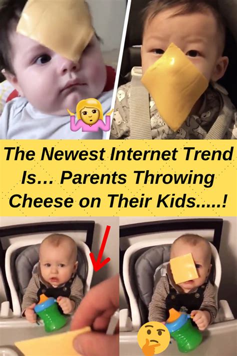 The Newest Internet Trend Is Parents Throwing Cheese On Their Kids