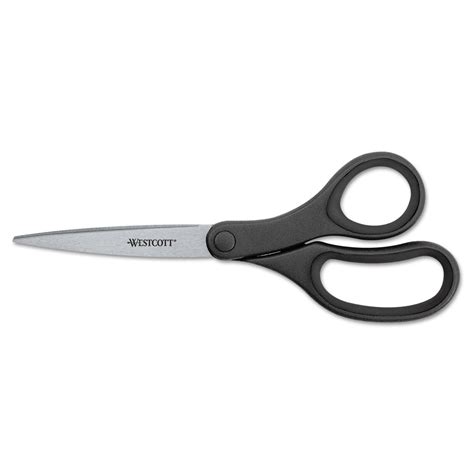 Acm15583 Westcott Kleenearth Basic Plastic Handle Scissors Zuma