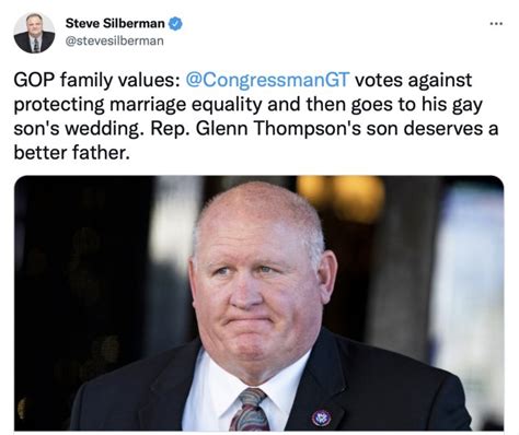 Congressman Attends Gay Sons Wedding Days After Voting Against Same