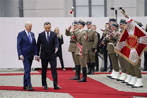 W Pałacu Prezydenckim Odbyło Się Spotkanie Prezydentów Andrzeja Dudy I