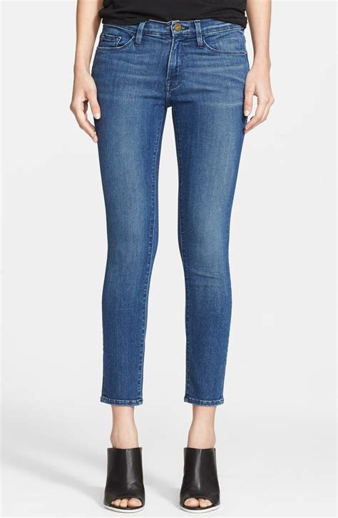 Frame Denim Le Skinny De Jeanne Crop Jeans Sunnyside Nordstrom