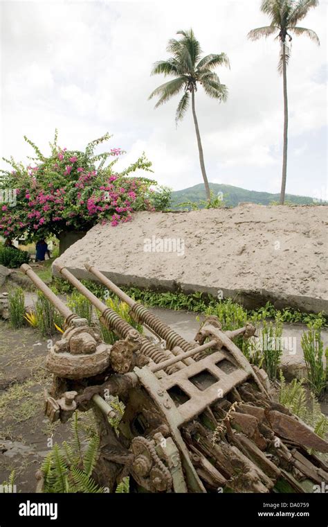 World War 11 Japanese Anti Aircraft Gun Rabaul New Britain Island