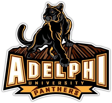 A logo can give consumers an idea of the personality of your business and make your bra. Adelphi University Panthers (C) Vinyl Die-Cut Decal / Sticke
