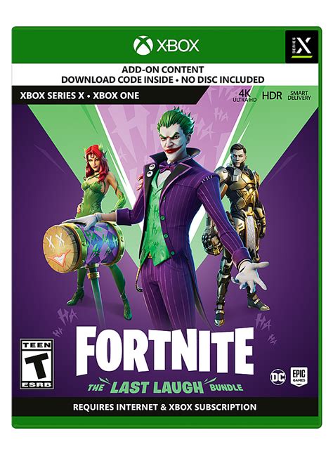 Epic games unveils one of the next packs to join the fortnite item shop. Fortnite: The Last Laugh Bundle - Xbox Series X, Xbox One ...