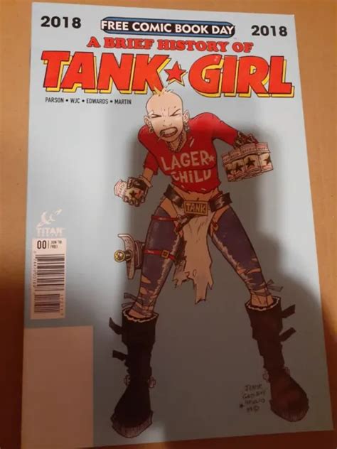 brief history of tank girl fcbd free comic book day 2018 unstamped hewlett 3 15 picclick