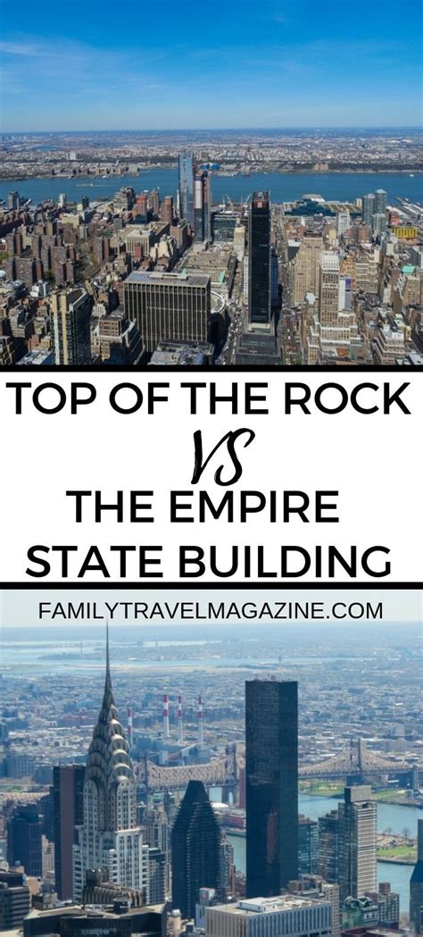 Top Of The Rock Vs The Empire State Building Which Is