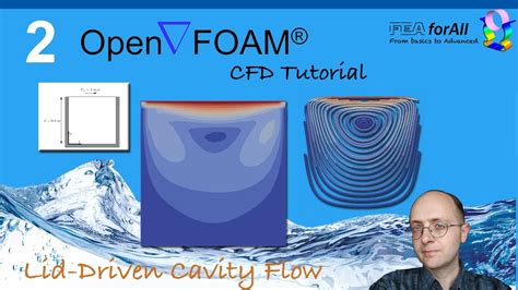 Openfoam Tutorial 2 Lid Driven Cavity Flow YouTube