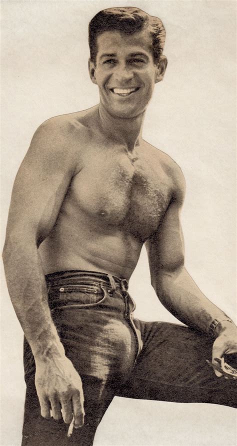 George Nader Actor S Vintage Clipping Minkshmink Macho