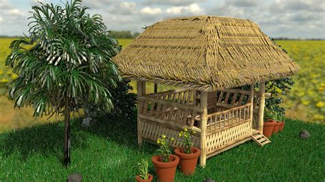 Bahay Kubo Diorama On Behance