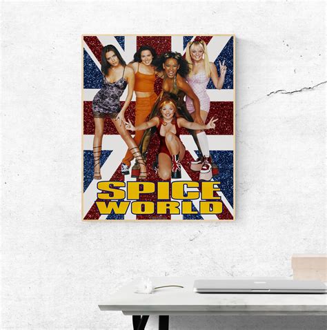 Spice Girls Poster Pop Girl Group Picture Wall Decor Art Etsy