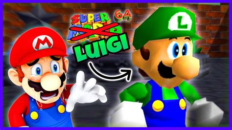 How To Unlock Luigi In Super Mario 64 Real Sm64 Youtube