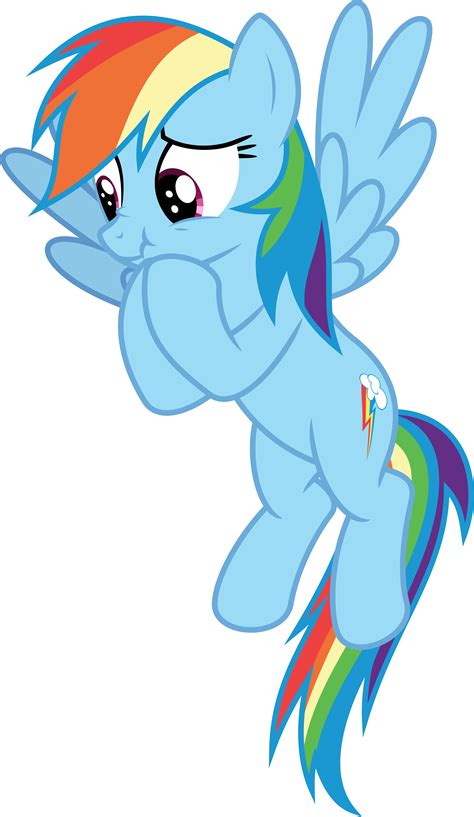 Main Six Rainbow Dash On Mlp Vectorclub Deviantart