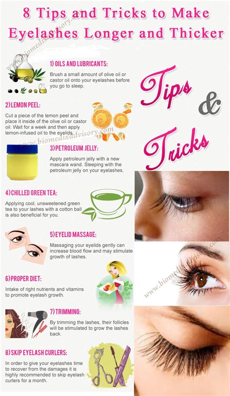 Eight Tips And Tricks To Make Eyelashes Longer And Thicker How To