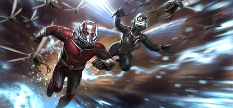 Ant Man And The Wasp Movie Concept Art Wallpaperhd Movies Wallpapers