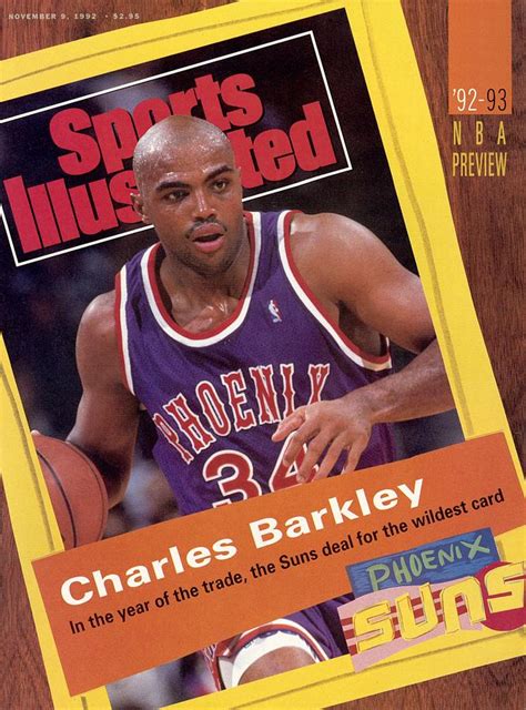 Phoenix Suns Charles Barkley Nba Preview Issue Sports Illustrated Cover By Sports