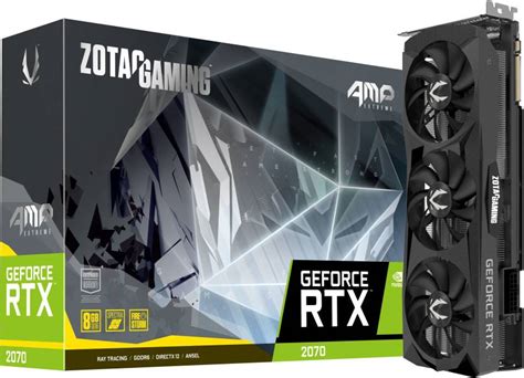 Zotac Nvidia Gaming Geforce Rtx 2070 Amp Extreme Edition 8 Gb Gddr6