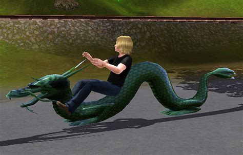 Mod The Sims Rideable Dragon Major Update Can Now Take Passengers