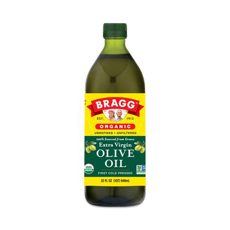 Organic Extra Virgin Olive Oil By Bragg Thrive Market