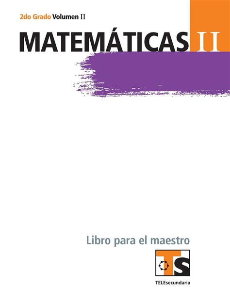 Libro de ciencias naturales 6 grado 2018 2019 cont. Secundaria Contestado Libro Del Maestro De Telesecundaria ...