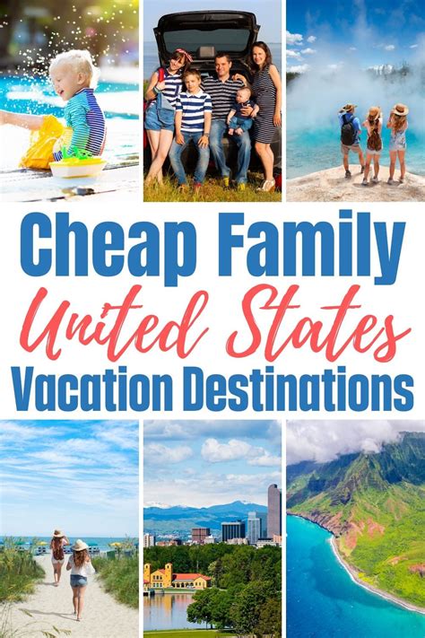 Affordable Family Vacations In The USA