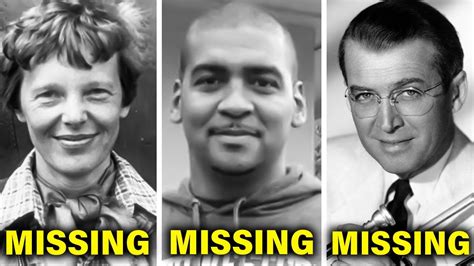 25 Celebrities Who Went Missing And Have Never Been Found Youtube
