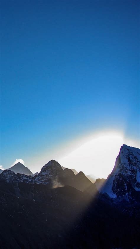 2160x3840 Landscape Early Morning Mountains Lights 5k Sony Xperia Xxz