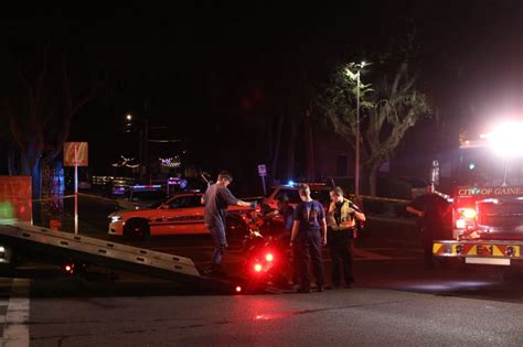Motorcyclist Involved In Saturday Night Crash Near Uf In ‘serious