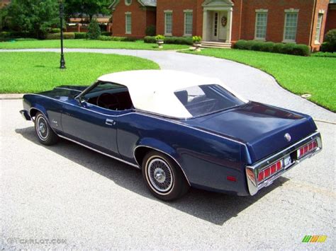 1973 Blue Glamour Mercury Cougar Xr7 Convertible 32391801 Photo 61