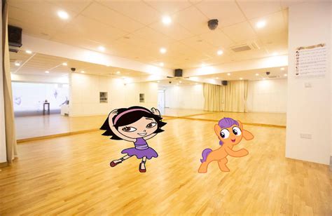 June And Tender Taps Dancing At A Ballet Studio By Hubfanlover678 On