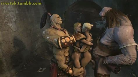 3d Cassie Cage And Sonya Fucked By Monsters Movie From JizzBunker Com
