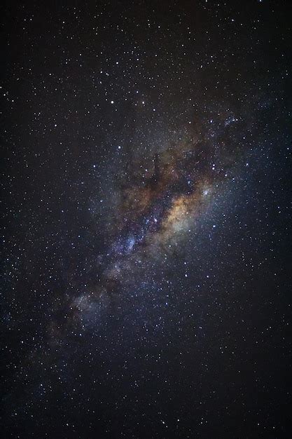 Premium Photo Milky Way Galaxy Long Exposure Photographwith Grain