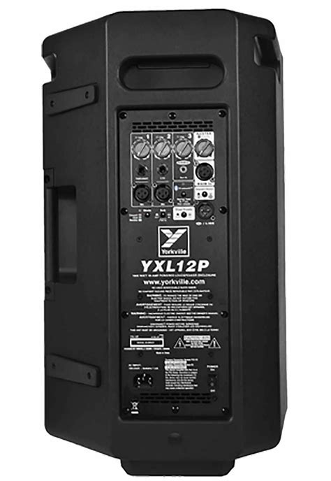 Yorkville Sound Yxl12p 2 Way 10 Powered Portable Pa Speaker W