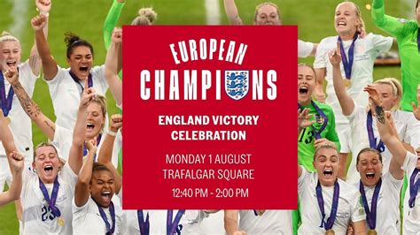 England Champions Party Trafalgar Square Lionesses Youtube