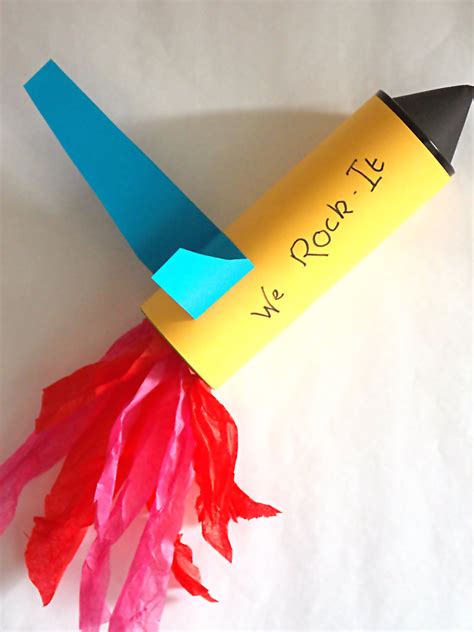 We “rock It” A Cardboard Rocket Project Cardboard Rocket