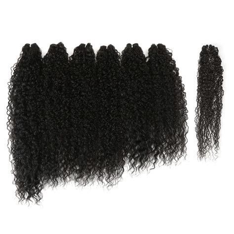 Amazon Afro Kinky Curly Hair Bundles Pcs Pack Inch Ombre
