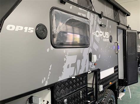 The Op15 Hybrid Caravan From Opus Is A Luxury Off Road Camper