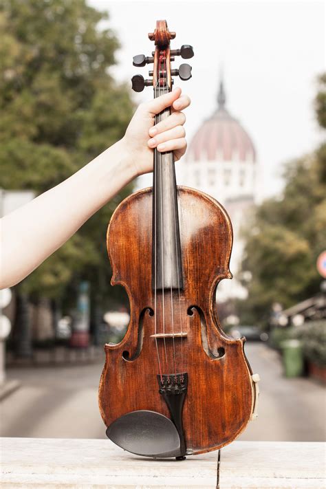 Person Playing Violin During Daytime Image Free Photo