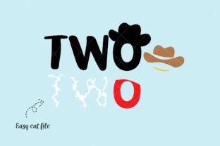 Cowboy Two Birthday Svg Graphic By CatAndMe Creative Fabrica