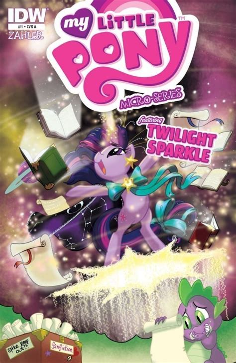 Twilight sparkle is the central main character of my little pony friendship is magic. My Little Pony: Micro Series #1 - Twilight Sparkle - IDW Publishing