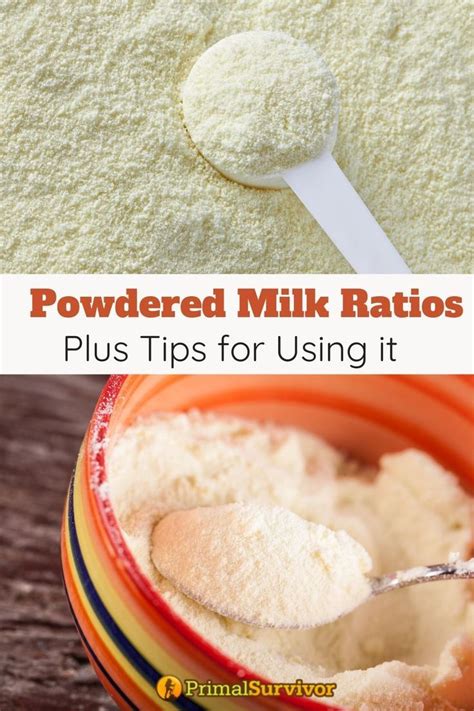 Powdered Milk Ratios Plus Tips For Using It In Recipes Preventing