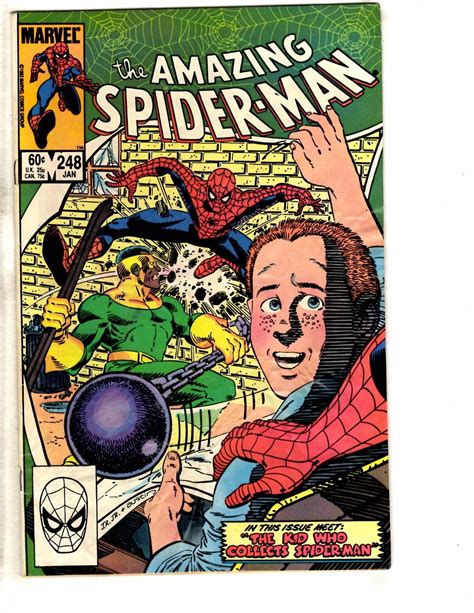 7 Amazing Spider Man Marvel Comic Books 245 246 247 248 249 250 251