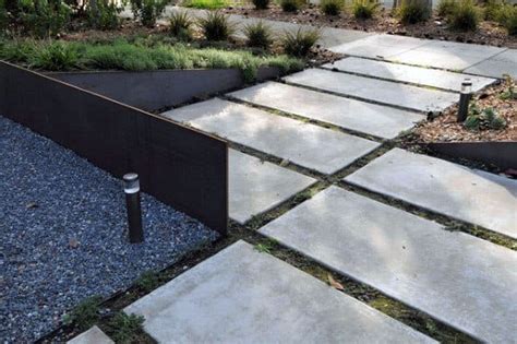 52 Concrete Walkway Ideas For Your Outdoor Space In 2023