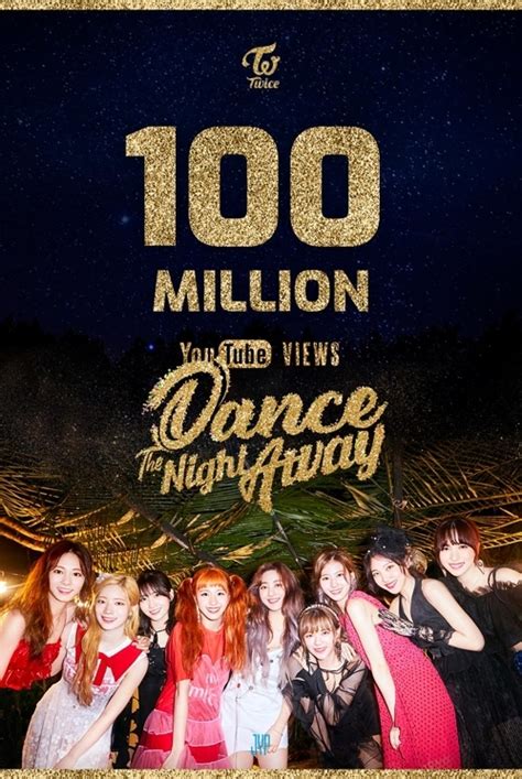 트와이스 ‘댄스 더 나이트 어웨이 등 9곡 연속 유튜브 1억뷰 돌파