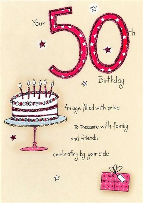 Pin By Mary Jo Khalil On Happy Birthday 50th Birthday Quotes 50th