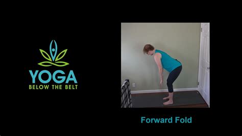 Standing Forward Fold Tutorial Yoga For The Pelvic Floor YouTube