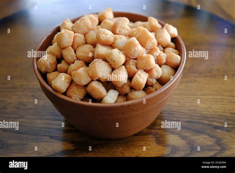Nigerian Chin Chin Served In A Bowl At Home Stock Photo Alamy
