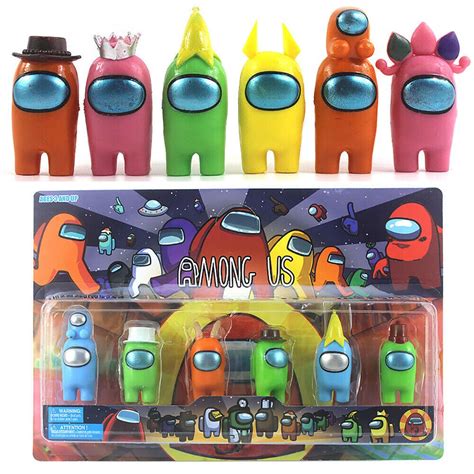 New Among Us Action Figures Collection Plastic Doll Game Toy Etsy